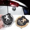 2026 Hot Car Sticker 1PCS 3D Metal Auto Styling Logo Car Sticker Badge Emblem Tail Decal For Peugeot 207 3008 206 208 308 307 40