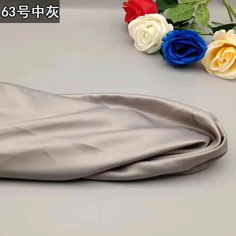 100x150 см атласная ткань по метрам для рубашек, платьев, пижам, шитья, гладкая однотонная ткань высокой плотности, сине-белая, мягкая ткань