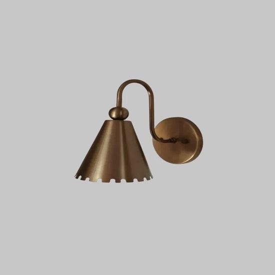 Retro Brass Wall Lamp – Timeless Charm Lighting Fixture