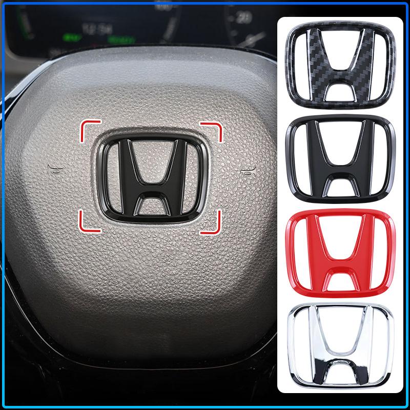 1 шт. ABS Наклейка на центр руля автомобиля Для Honda Civci CRV Accord Mugen Prelude FIT City CRZ CRX Jazz D-серия B-серия H