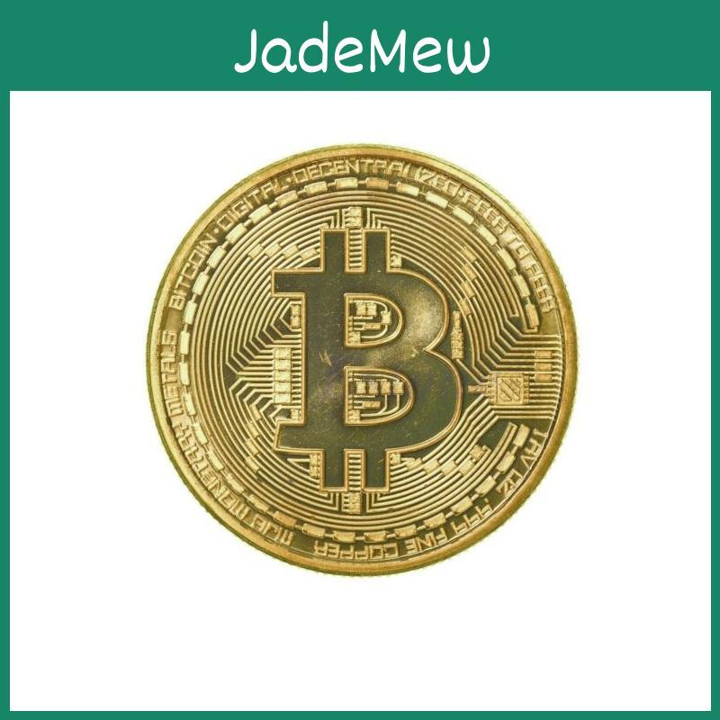 Медаль Виртуальной Валюты Bitcoin Из Металла С Подарочной Упаковкой Для Коллекционера И Рекламного Использования