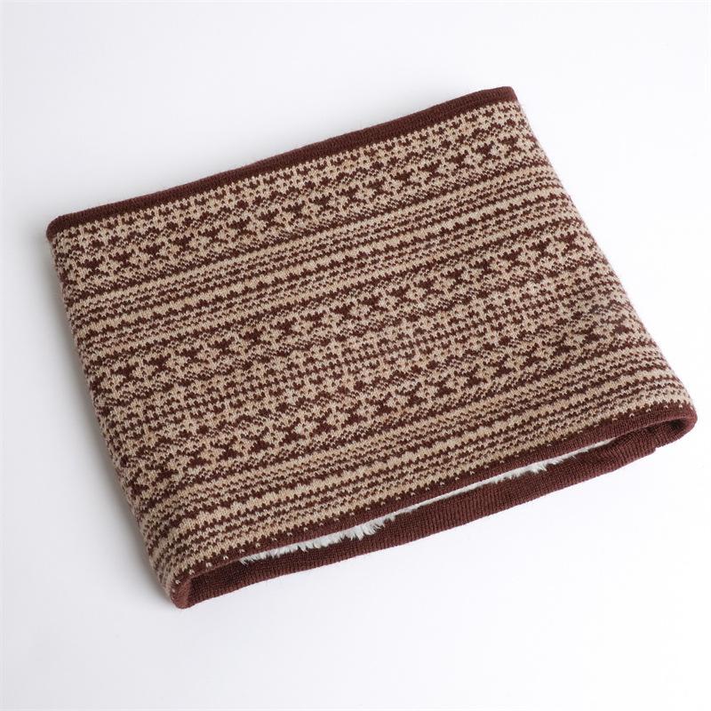 Новый осенне-зимний шарф для сохранения тепла и защиты шейного отдела позвоночника. Вязаный толстый шарф из пряжи для женщин