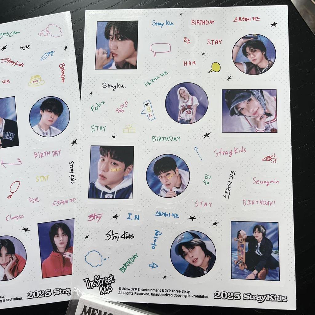 [Б/У] StrayKids Seagri 2025 Родная страна Южная Корея набор из 4 предметов