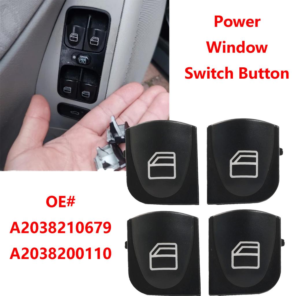For Benz C-Class W203 C180 C200 C220 C230 C240 C270 C280 C350 C55 Power Window Switch Power Button Black A2038210679 A2038200110