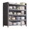 Beifu Multi-functional 5-Tier Carbon Steel Kitchen Storage Shelf
