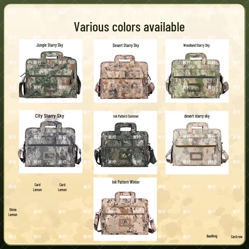 Yining Tactical Camouflage Laptop Briefcase