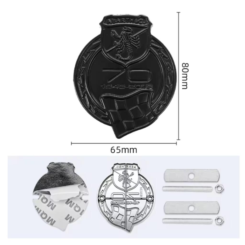 3D логотип Скорпиона для 500 500X 1000TC 1100 Spider 595 695 Эмблема Наклейка Наклейка на решетку радиатора и задний багажник автомобиля