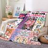 1pc Anniversary Romantic Love Blanket - Perfect Gift for Birthdays, Christmas & Halloween- Soft, Warm & Versatile yy250909151