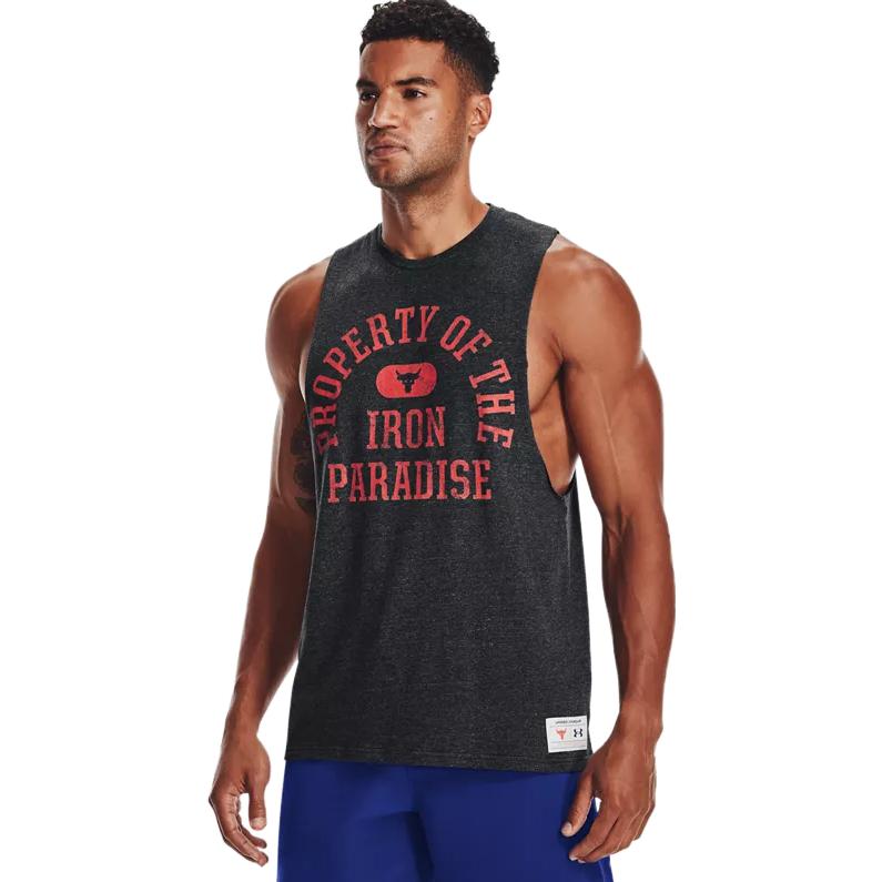 Under Armour Баскетбольная майка Johnson Мужская Черная 1367126-001