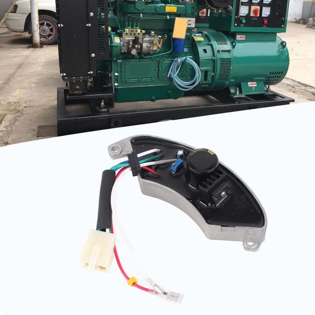 Регулятор напряжения генератора AVR 6 проводов однофазный 470UF автоматический регулятор напряжения для 3 кВт 5 кВт 