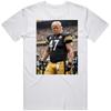 Trump Steelers 47 President Unisexs Size Large White T Shirt