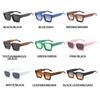 Fashion Square Frame Eyewear Punk Retro Sunglasses Ladies Shades Shades Women Sunglasses