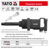 YATO 1/2" Industrial Pneumatic Wrench: High Torque Impact for Heavy-Duty Auto Repair