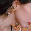 Художественная модель уха, украшение для уха/глаза, уникальные серьги-гвоздики с индивидуальным дизайном для вечеринок и свиданий.