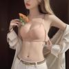 Seamless Push-Up Bra for Women: Anti-Sagging, Side Support, Soft Half Cup, Thin Summer Style
