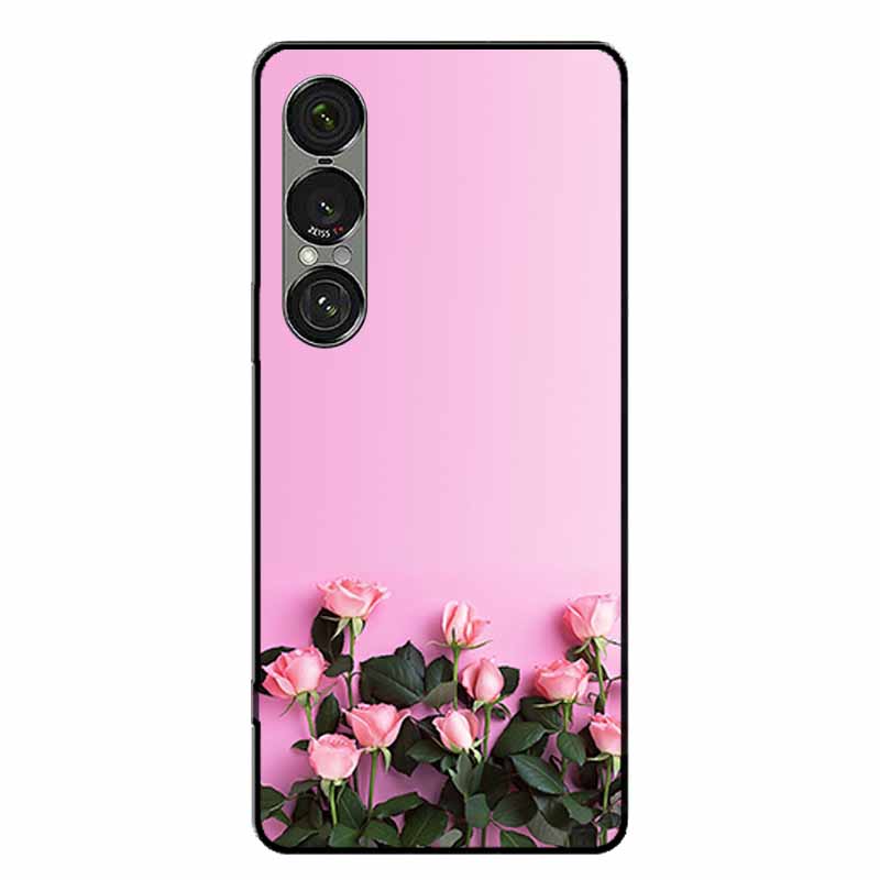 Для Sony Xperia 1 VII / 1 VI / 1 V Чехлы Модный Защитный Силиконовый Задний Чехол Для Xperia 1 VII Задняя Крышка Телефона Capa Xperia 1V Funda