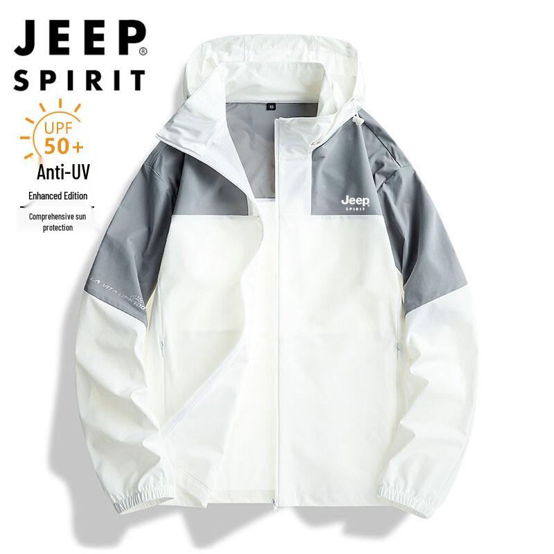 Мужская солнцезащитная куртка JEEP SPIRIT из ледяного шелка