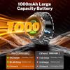 Новые Военные Смарт-часы T-Rex3 Sports с батареей 1000 мАч, GPS-трекер, водонепроницаемость 10 АТМ, компас, альтиметр, смарт-часы для фитнеса для мужчин