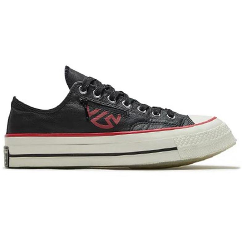 Converse 1970-е Удобные эспадрильи на низкой подошве Унисекс Черные, Белые и Красные