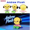 Cute Andrew Plush Roblox Game Character Soft Plush Toy 19cm Kawaii PWN Print Stuffed Doll for Children Fans Collectible Gift