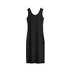 2025 Korean Style A-Line Sleeveless Summer Dress - Spaghetti Strap Mid-Length Women's Clothing
