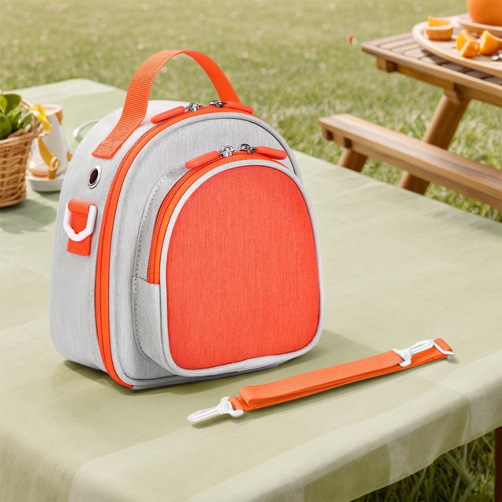 Чехол для переноски для Yoto Mini (Издание 2025 г.) Дорожный чехол-держатель Сумка-органайзер Сумка для аудиомузыкального плеера и аксессуаров для наушников