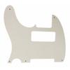 Guitar Pickguard for 5-Hole Fender Telecaster P90 Style Guitar Pickguard Scratch Plate (3-Ply White)