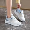 Fashion Spring Women New Mesh Lightweight Sports Breath Lace Up Fitness Comfortable Thick Soled Casual Running Shoes Tenis Masculino