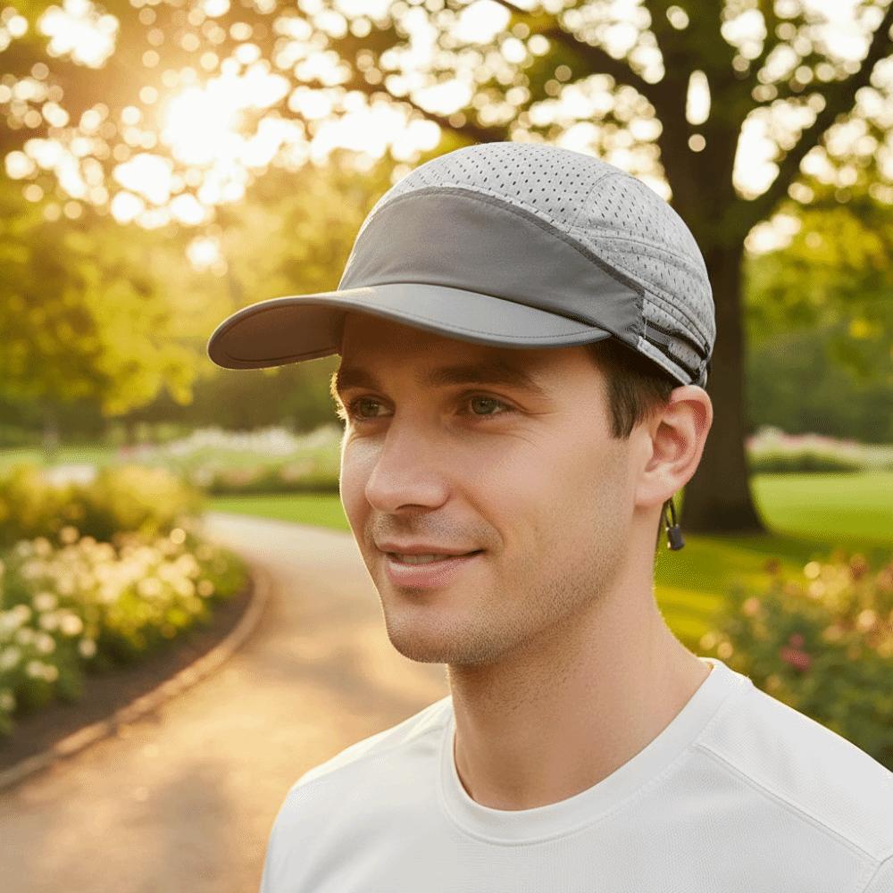 Soft Running Cap Quick Drying Sport Cap Lightweight Sun Hat  Camping