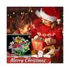 Flower Bouquet Blocks Christmas Advent Calendar, Xmas 24 Days Sunflower Bouquet Blind Box