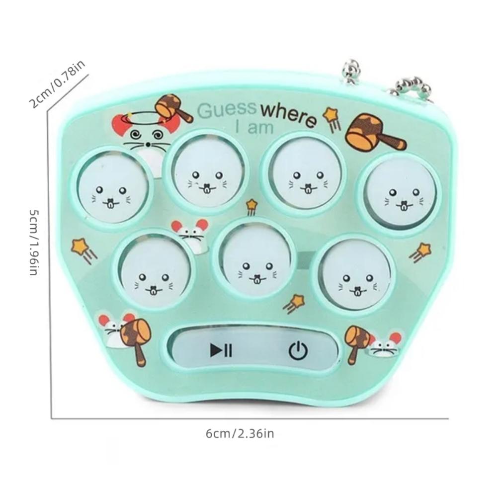 1 шт., игрушки «Ударь крота», игрушечный брелок для декомпрессии, детская простая игрушка на кончиках пальцев