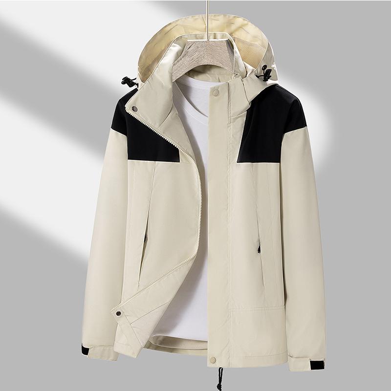 Мужская непромокаемая куртка для кемпинга, пешего туризма, треккинга, ветровка, водонепроницаемая с капюшоном, весенне-осенняя одежда для спорта на открытом воздухе, путешествия, альпинизм