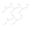 5pcs BTE Sound Aid Replacement Slim Tubes 2B Size Sound Amplifier Tubes with Open Dome Ear Tips S