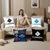 Наволочка Диван Гостиная Спальня Двусторонняя печать Классическая C-Columbia Square Подушка для сна