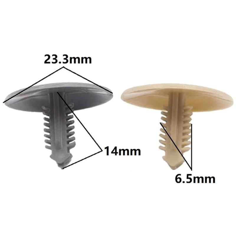 20 шт./компл., фиксатор крепления обшивки крыши, заклепки, отделка автомобильной потолочной крышки, защелки