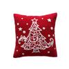 Jacquard Throw Pillowcover INS Style Cushion Cover Christmas Plush Pillowcase  Living Room/Office