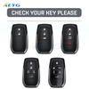 ТПУ Чехол для ключа автомобиля Крышка Брелок Для Toyota CHR Hilux Fortuner Land Cruiser 200 Camry Corolla Crown RAV4 Highlander Брелок