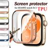 Чехол для Huawei Watch Fit 3 Защитная пленка для экрана Аксессуары для смарт-часов TPU Полный бампер Рамка Shell для Galaxy Fit3 Защитный чехол