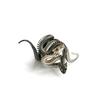Creative and Unique Retro Punk Style Snake Ring Exaggerated Men Jewelry Domineering Hip-hop Animal Men Ring African Jewelry