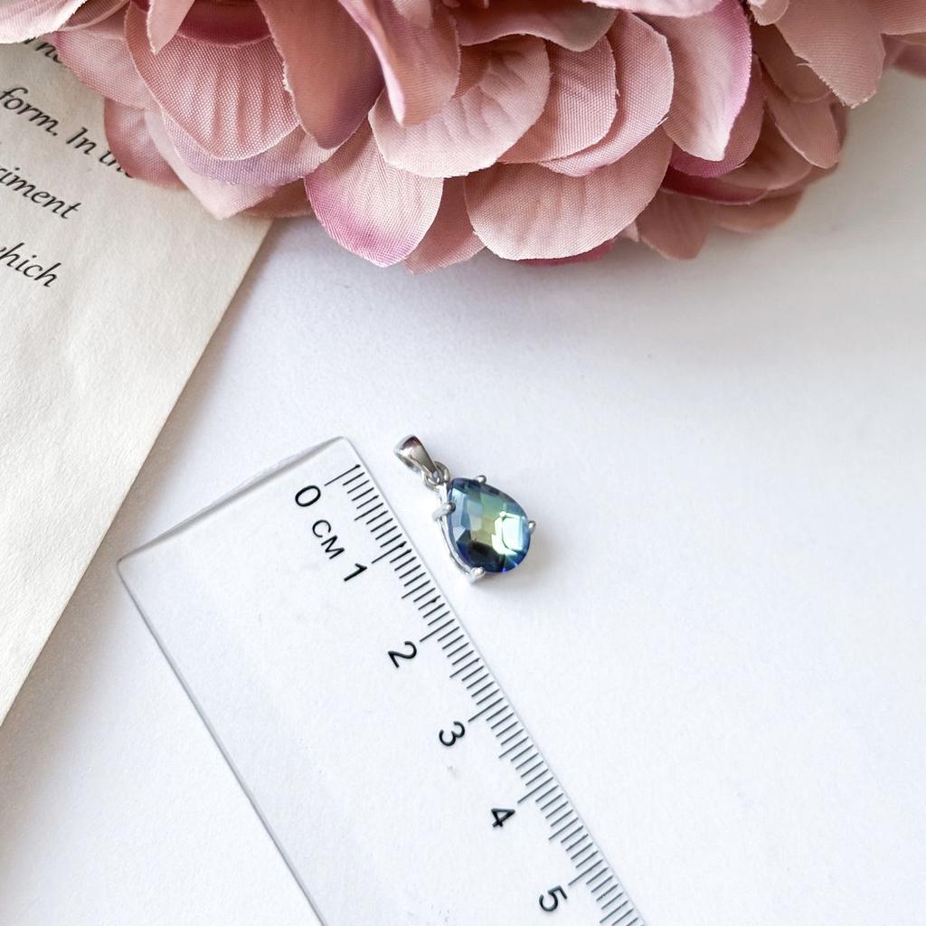 Silver Pendant with Mystic Topaz 3.175ct (2158004)