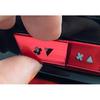 Red Central Console AC Button Aluminum Cover Trim For Honda CR-V 2017-2021 DX<