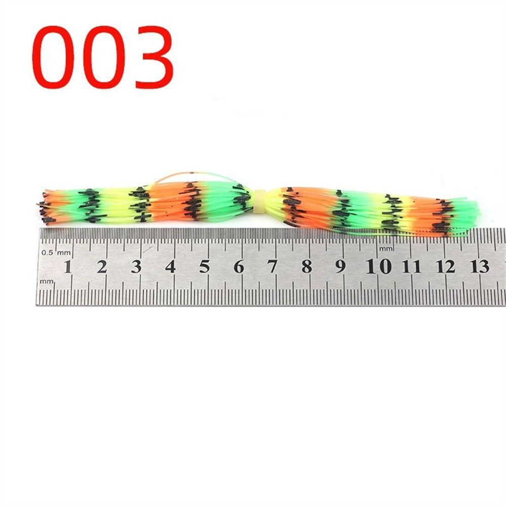 Fly Tying Material Buzzbaits Spinner 50 Strands Jig Squid Skirt Baitfish Silicone Skirts  Jig Lures
