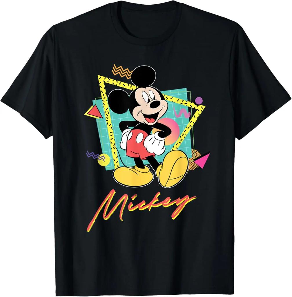 Fashion Casual Mickey Mouse Retro ’90s Couples Matching Valentine’s T-Shirt S-4XL Unisex