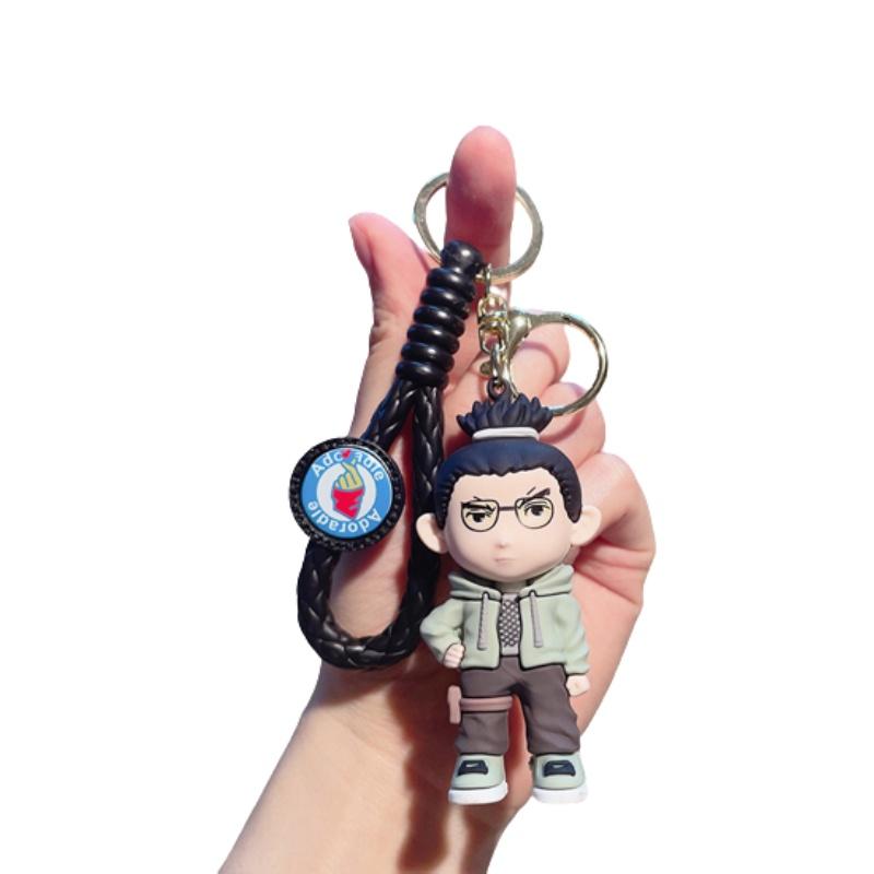 Индивидуальная упаковка Милый Наруто ПВХ Брелок Кукла Подвеска Брелок для ключей автомобиля Оптовая торговля