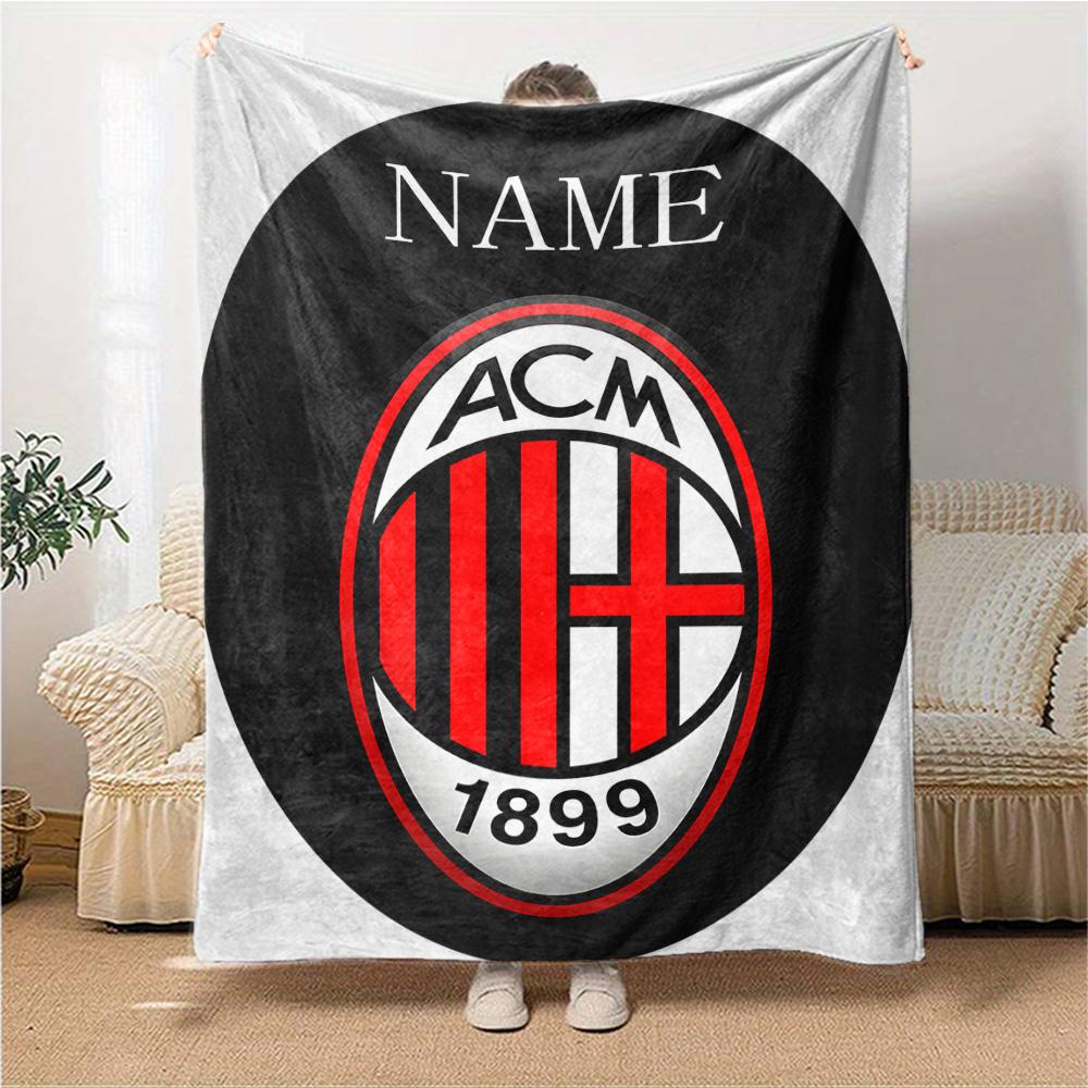 Custom Name Hamworthy FC Crest blanket for Couch & Bed, Plush Cozy Fuzzy Blanket Super Soft & Warm Blankets for Fall and Winter. 0908225