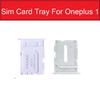 Sim Card Tray Holder For Oneplus 6 6T 7 7T Pro X 1 2 3 3T 5 5T Sim Slot Socket SD Card Memory Reader Flex Cable Repair Parts