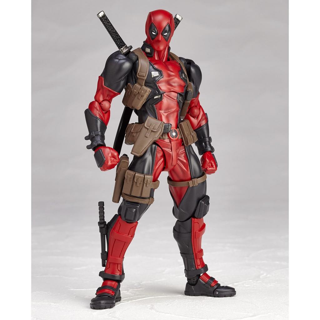 Figurecomplex Amazing Yamaguchi Дэдпул Revoltech Экшн-фигурка из АБС-пластика, Прибл.. 160мм, & ПВХ, Предварительно окрашенный