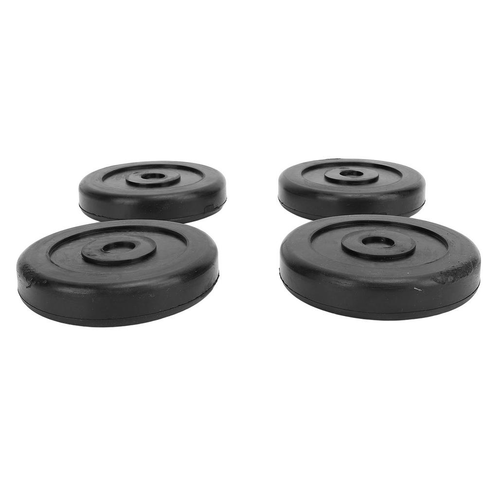 4 Pcs 5inch Round Rubber Arm Pads 5715017 Hoist Lift Arm Pads Rolling Bridge Jack Pads for DANNMAR Lift