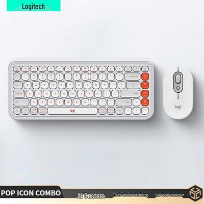Комплект беспроводной клавиатуры и мыши Logitech POP ICON