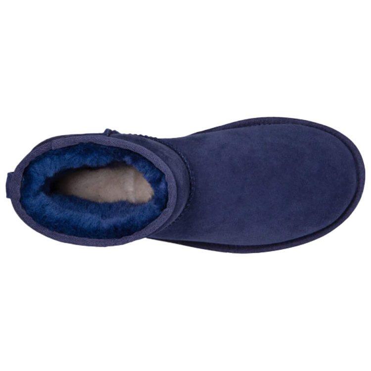 UGG Классические ботинки Mini II темно-синие женские 1016222-NAVY